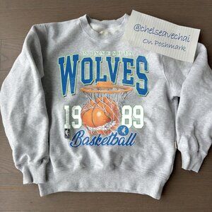 Vintage Minnesota Timberwolves Basketball Sweatshirt, Timberwolves NBA Shirt Tee